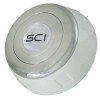 White Bezel for 3 Hole Economy Steering Wheel