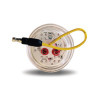 2.5" AMBER MARKER TO PURPLE AUXILIARY ROUND LED LIGHT - 7 DIODES