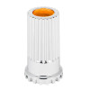 BULLET FLAT TOP 33MM LUG NUT COVER W/COLOR JEWEL - PUSH ON