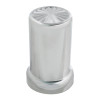 PINWHEEL CHROME PLASTIC LUG NUT COVER