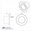 FLAT AERO REAR AXLE COVER KIT - MATTE BLACK