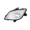 34 LED CHROME FOG LIGHT WITH LED LIGHT BAR FOR 2018-2023 FREIGHTLINER CASCADIA - Driver