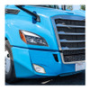 34 LED CHROME FOG LIGHT WITH LED LIGHT BAR FOR 2018-2023 FREIGHTLINER CASCADIA - Driver
