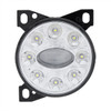 9 LED Projector Fog Light With LED Position Lights For Peterbilt 579/587 & Kenworth T660 - Chrome