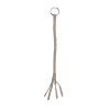 AIR HORN PULL BRAIDED CORD - WHITE