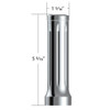 M30X3.5 Thread-On Dallas Style Gearshift Knob - Chrome (Bulk)