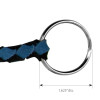 AIR HORN PULL BRAIDED CORD - BLUE/BLACK