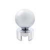 Chrome Ball 13/15/18 Speed Gearshift Knob w/ Adapter