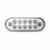 6″ Amber Turn & Marker to Amber Strobe LED Oval Light – 12 Diodes