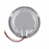 4″ Clear Red Stop, Turn & Tail Round Flange Mount LED Light – 19 Diodes