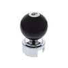 Number 8 Pool Ball Gearshift Knob With Glitter For 13/15/18 Speed Eaton Style Shifters