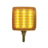 39 LED Reflector Double Face Turn Signal Light - Amber & Red LED/Amber & Red Lens - Passenger