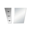 Peterbilt 389 Stainless Hood Extension Panels With Urea 4" Wide & 3 Universal Light Holes
