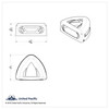 Peterbilt Low Profile Headlight Turn Signal Cover