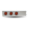 Mud Flap Hanger with Flat Top & 6 x 4" LEDs & Bezels-Trux-TU-9209L1