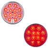 12 LED 4" Round Light (Stop, Turn & Tail) With Heated Lens