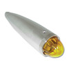 Cab Marker Lights With Chrome Plastic Housing - Dark Amber-Grand General-92542