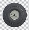Black Horn Button - Silver SCI Logo-Steering Creations-77002