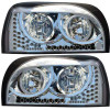 Chrome Freightliner Century Replacement Headlights.