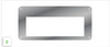 Freightliner Classic / FLD CB Radio Face Plates – Galaxy 33, Cobra 148, or Connex