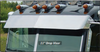 Peterbilt 95-05 Ultracab 11 Inch Blind Mount Drop Visor