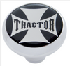 "Tractor" Deluxe Air Valve Knob - Maltese Cross Sticker