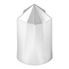 Chrome Plastic 33Mm Pointed Star Lug Nut Cover In Push-On-Grand General-10235