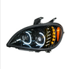 High Power LED "Blackout" Projection Headlight For 2001-2020 Freightliner Columbia