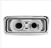 UNIVERSAL LED PROJECTOR HEADLIGHT ASSEMBLY WITH OPTIONAL BACKLIT AUXILIARY & HOUSING BUCKET