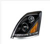 Black ALL LED Headlight for 2013-2017 Volvo VN/VNL