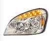 Chrome LED Headlight For 2008-2017 Freightliner Cascadia