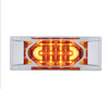 16 LED Reflector Clearance/Marker Light w/ Chrome Bezel
