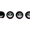 "8" Ball Tire Valve Caps (4 Pack)-United Pacific-70022"