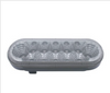 12 LED 6" Oval Reflector Stop, Turn & Tail