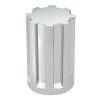 Chrome 33mm x 3 1/2" Gear Style Nut Cover Screw-on-Grand General-10223