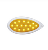 16 LED "Teardrop" Clearance/Marker Light w/ Bezel