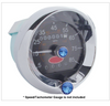 2006+ Peterbilt Signature Speed/Tachometer Gauge Cover w/ Visor