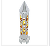 Chrome "Brooklyn" 13/15/18 Speed Spike Gearshift Knob w/ High Power LED