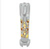 Chrome "Austin" 13/15/18 Speed Gun Cylinder Gearshift Knob w/ High Power LED