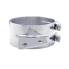 6" Stainless Butt Joint Exhaust Clamp - Angled Bracket-United Pacific-10283