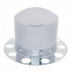 Stainless Dome Rear Axle Cover 2PC Kit With 1-1/2" Nut Cover - Steel Wheel