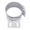 5" Stainless Steel Butt Joint Exhaust Clamp - Straight Bracket-United Pacific-10319
