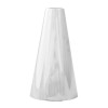 Chrome 33mm x 4 Inch Flat Top Cone Screw-On Nut Cover-Grand General-10248