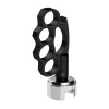 Knuckle Gearshift Knob With 13/15/18 Speed Adapter - Black