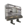 Flat/Open Semi Truck Headache Racks With Full Width Tray - Iconic Metal Gear