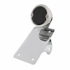 Chrome Vertical Side Mount License Bracket With 1933-36 Ford Style LED Tail Light