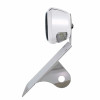 Chrome Vertical Side Mount License Bracket With 1933-36 Ford Style LED Tail Light