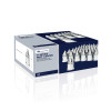 33mm X 4-3/8" Chrome Plastic V-Spike Nut Covers - Thread-On (60-Pack)