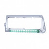 14 LED Headlight Bezel For 1989-2009 Freightliner FLD - Driver