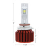 High Power 9006/HB4 LED Bulb (2-Pack)